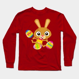 Easter bunny fun Long Sleeve T-Shirt